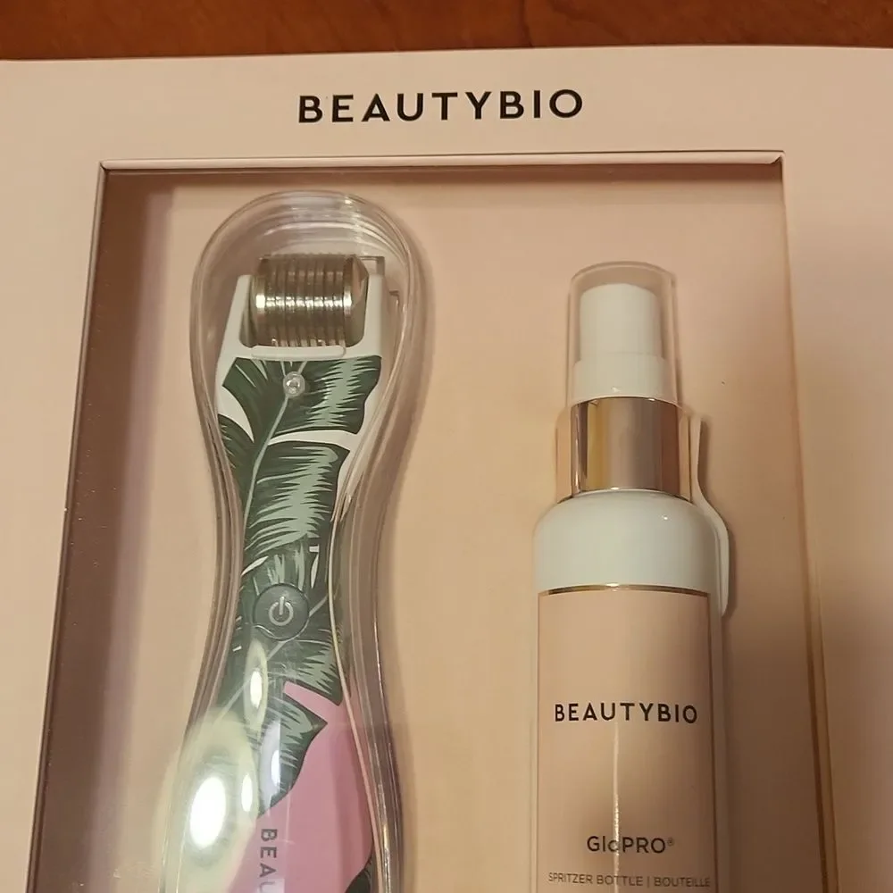 BeautyBio GloPro Facial Microneedling Tool Set NIB